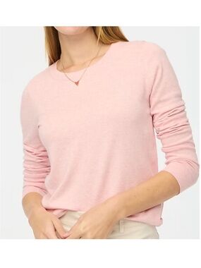 J. Crew Factory Teddie Sweater in Light Pink Size XL